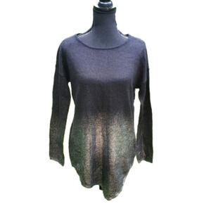 Black & Gold ombre sweater NWT XS